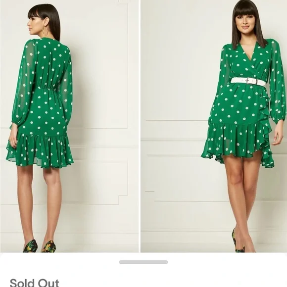 New York & Co. Eva Mendes polk a dot dress. New with tags. - Picture 1 of 1